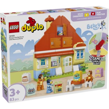 Kocke Duplo Blueyina družinska hiša z igro spomin 10459