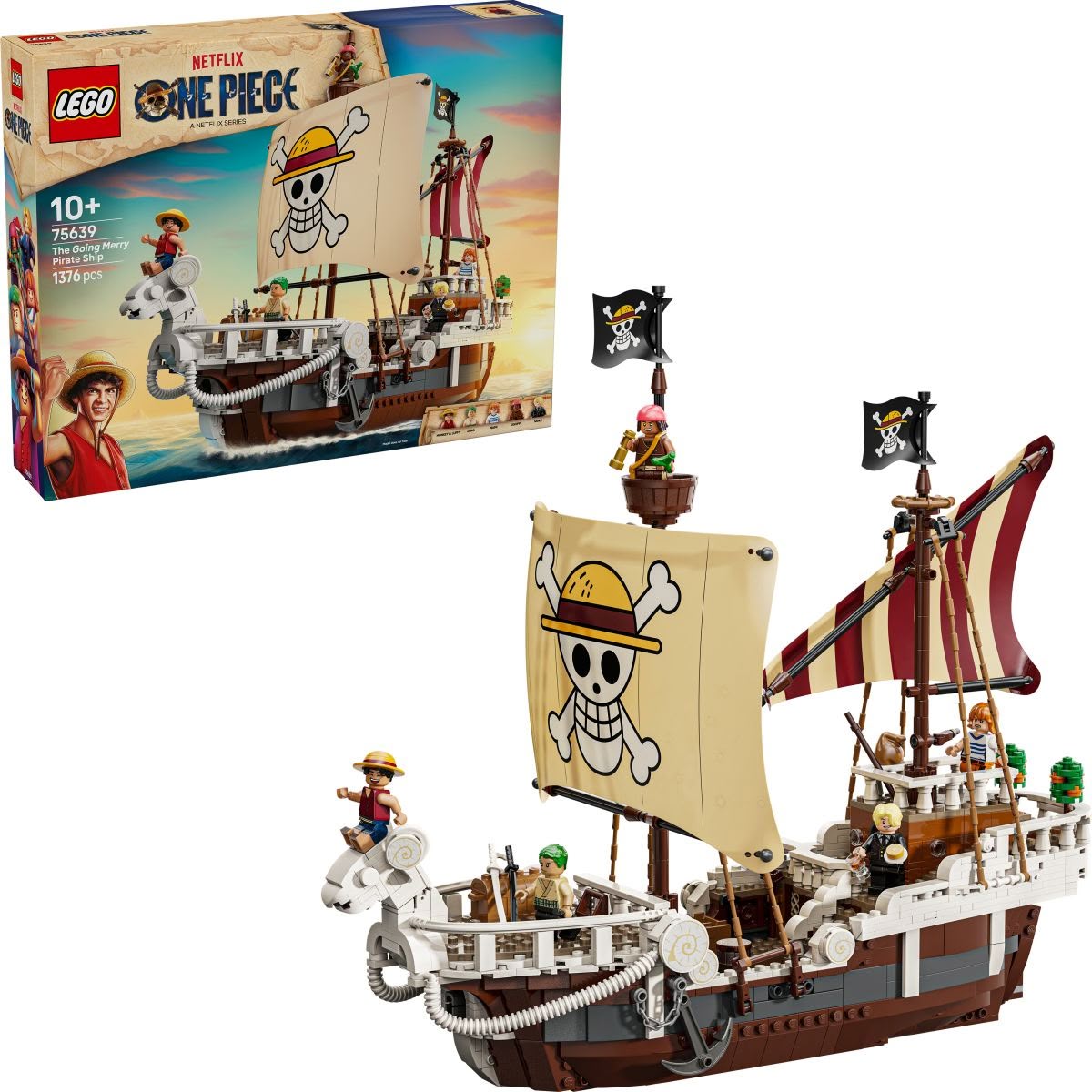 Kocke One piece Gusarska ladja Going Merry 75639