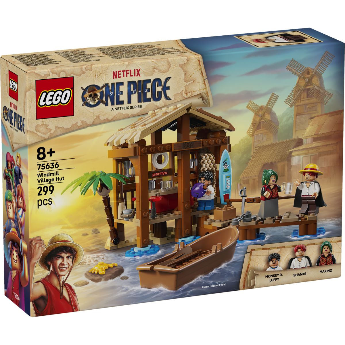 Kocke One piece Koliba u Selu Vjetrenjača 75636