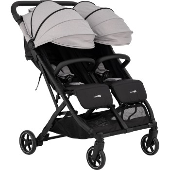 FreeON voziček za dvojčke ACTIVE TWIN Grey