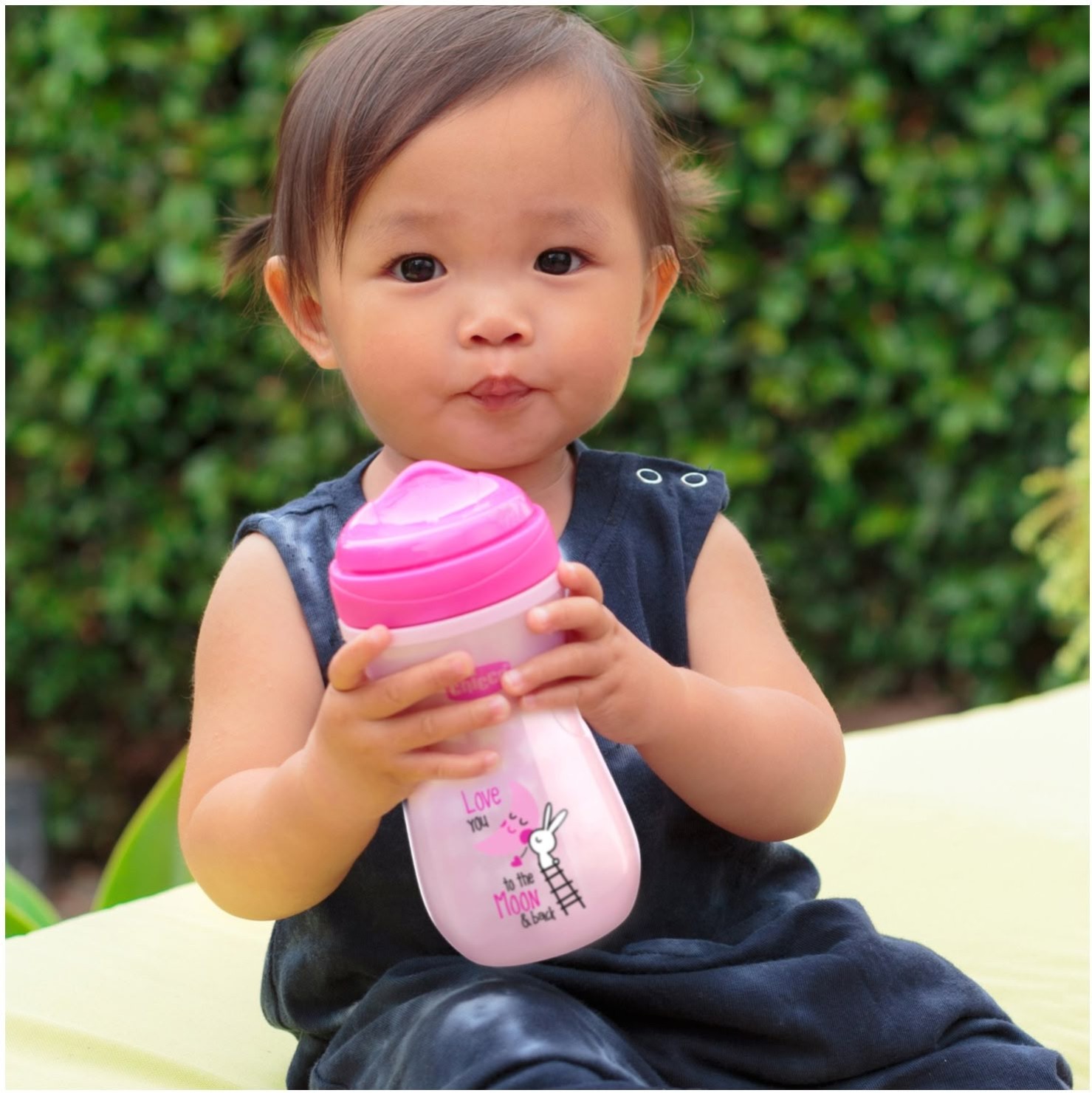 Lonček Shiny Cup Pink 14m+, 260ml