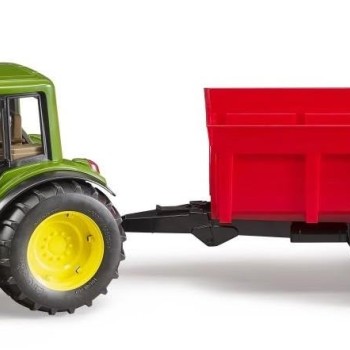 Bruder traktor John Deere 6920 s prikolico 02057