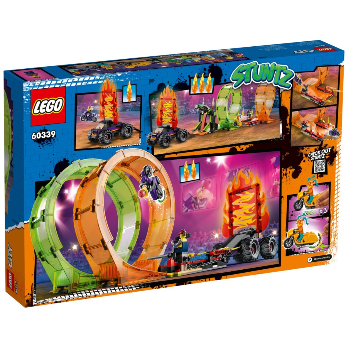 Dvojna kaskaderska zanka 60339 - City