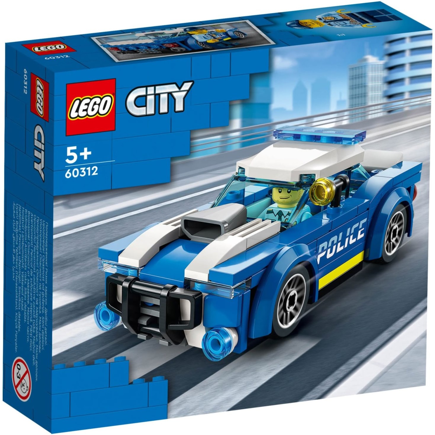Lego Kocke Policijski avtomobil 60312 Lego Kocke Policijski avtomobil 60312
