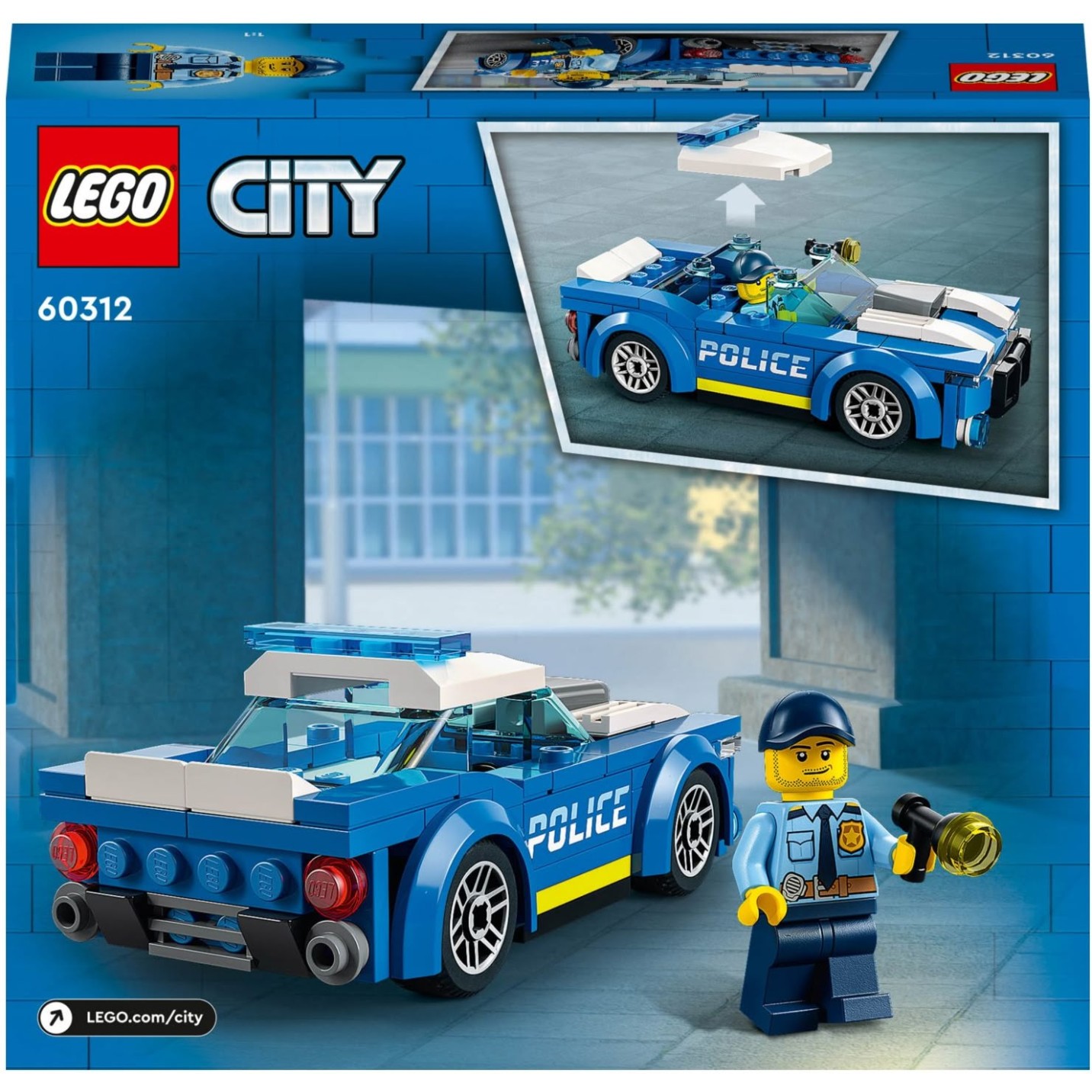 Lego Kocke Policijski avtomobil 60312 Lego Kocke Policijski avtomobil 60312