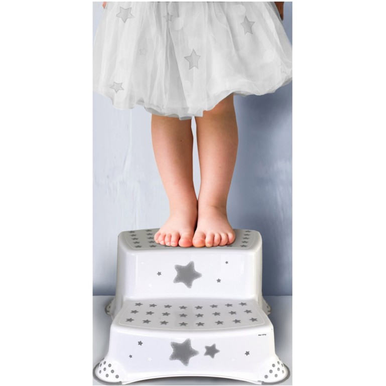 Keeeper pručka dvojna stars white