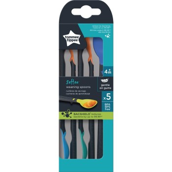 Tommee Tippee žlica z mehko konico, 4m+