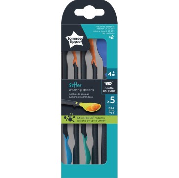 Tommee Tippee žlica z mehko konico, 4m+ Tommee Tippee žlica z mehko konico, 4m+