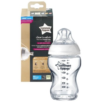 Tommee Tippee steklenička steklena 250 ml