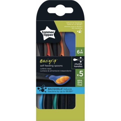Tommee Tippee žlica za enostavni prijem ,4m+, 5/1