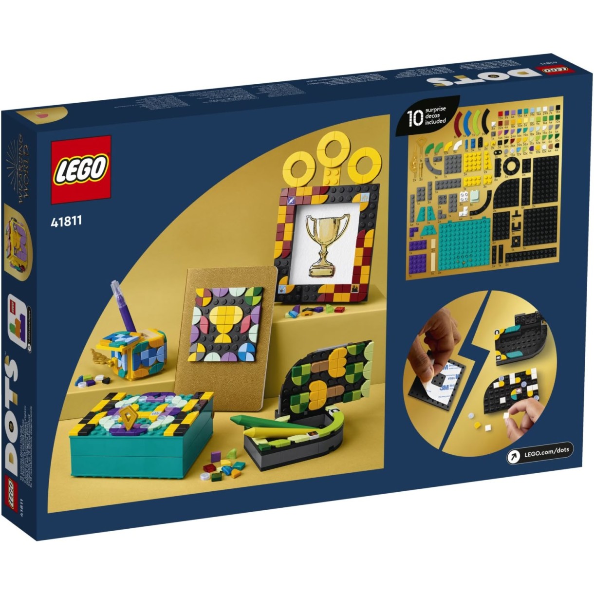 LEGO kocke DOTS Pribor za stol Hogwarts 41811