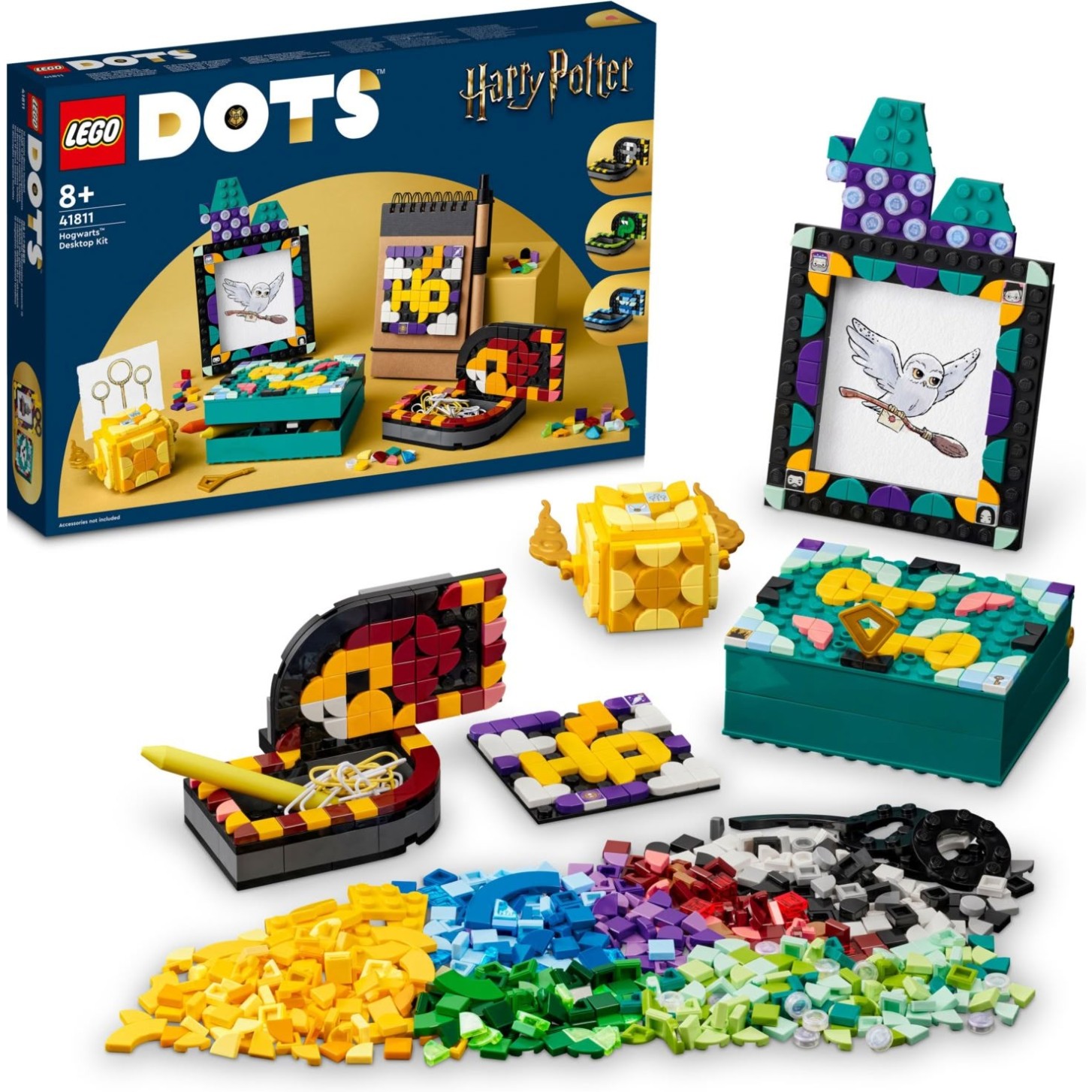 LEGO kocke DOTS Pribor za stol Hogwarts 41811
