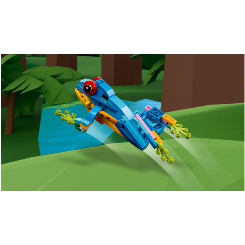 Lego kocke Creator Eksotični papagaj 31136