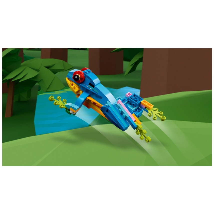 Lego kocke Creator Eksotični papagaj 31136
