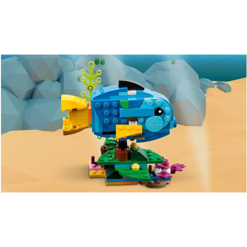 Lego kocke Creator Eksotični papagaj 31136