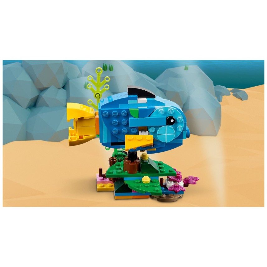 Lego kocke Creator Eksotični papagaj 31136