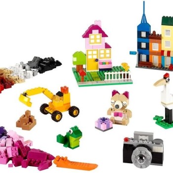 Lego kocke Classic Velika ustvarjalna škatla s kockami 10698