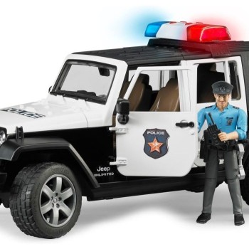 Bruder policijski Jeep Wrangler 02526