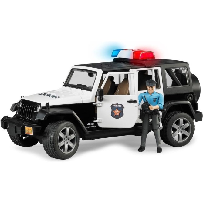 BRUDER policijski Jeep Wrangler 02526