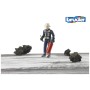 BRUDER BW gasilec figura s dodaci 60100 BRUDER BW gasilec figura s dodaci 60100