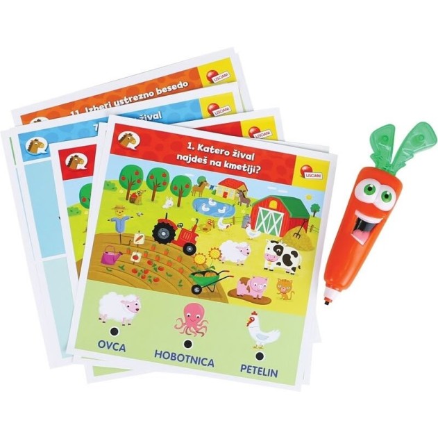 Lisciani kmetija 4 igre slo 62508