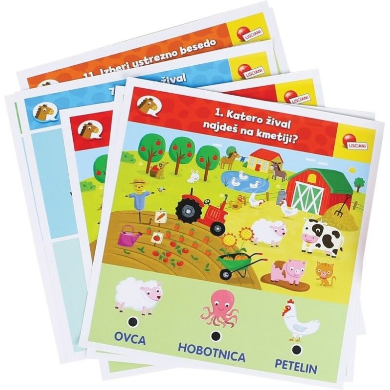 Lisciani kmetija 4 igre slo 62508