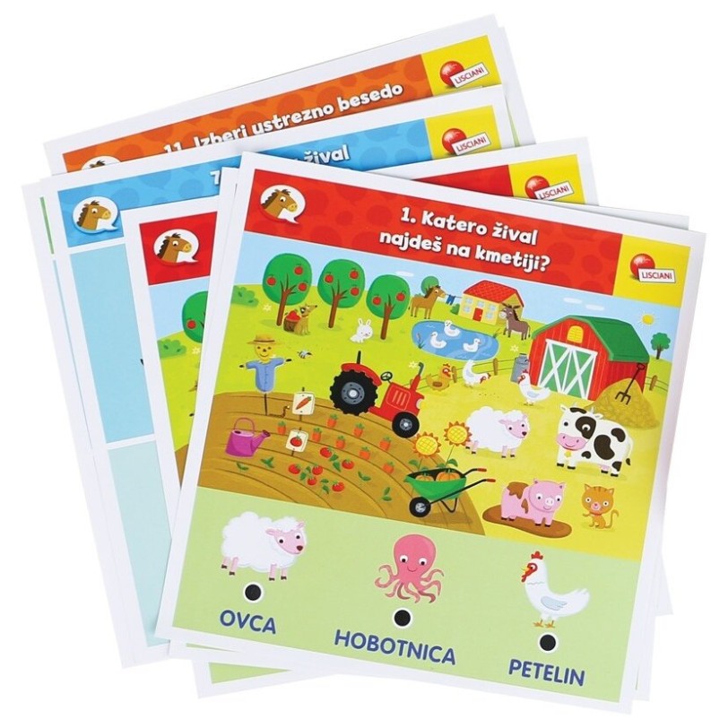 Lisciani kmetija 4 igre slo 62508 Lisciani kmetija 4 igre slo 62508