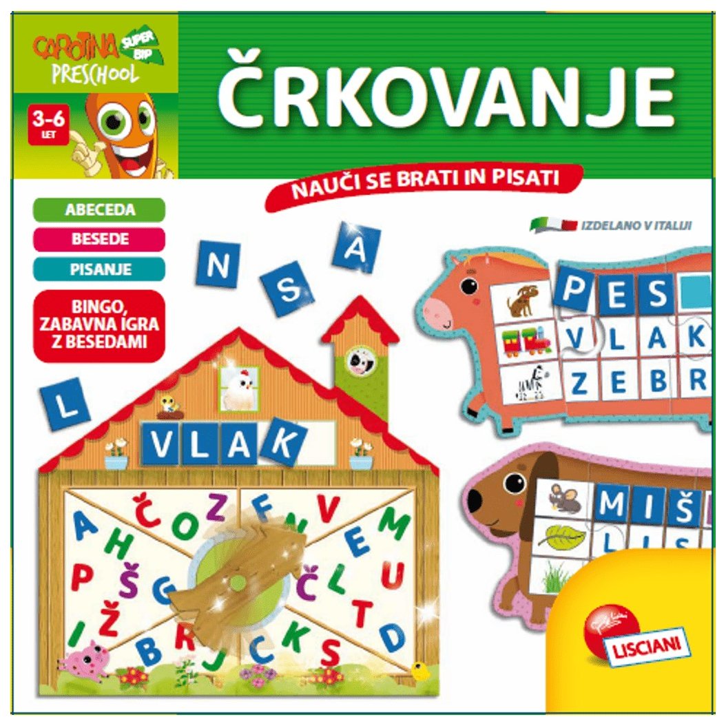 Lisciani igra Črkovanje