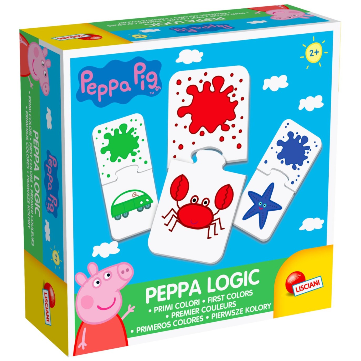 LISCIANI Peppa Pig logika brojevi ili boje