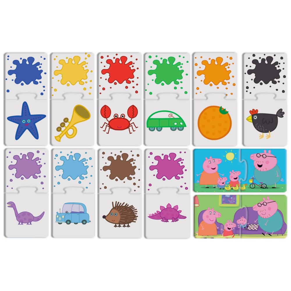 LISCIANI Peppa Pig logika brojevi ili boje