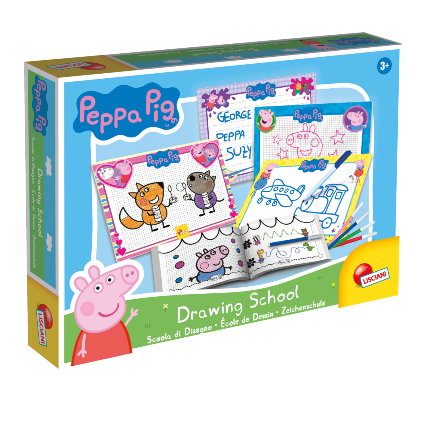 Lisciani Pujsa pepa šola risanja