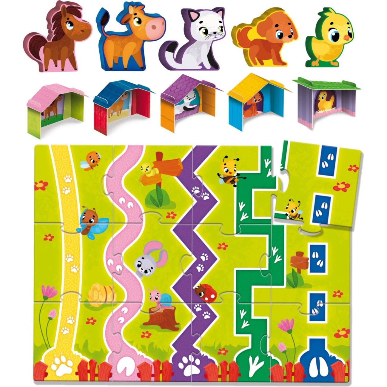 Lisciani Montesorri wood kmetija 96886