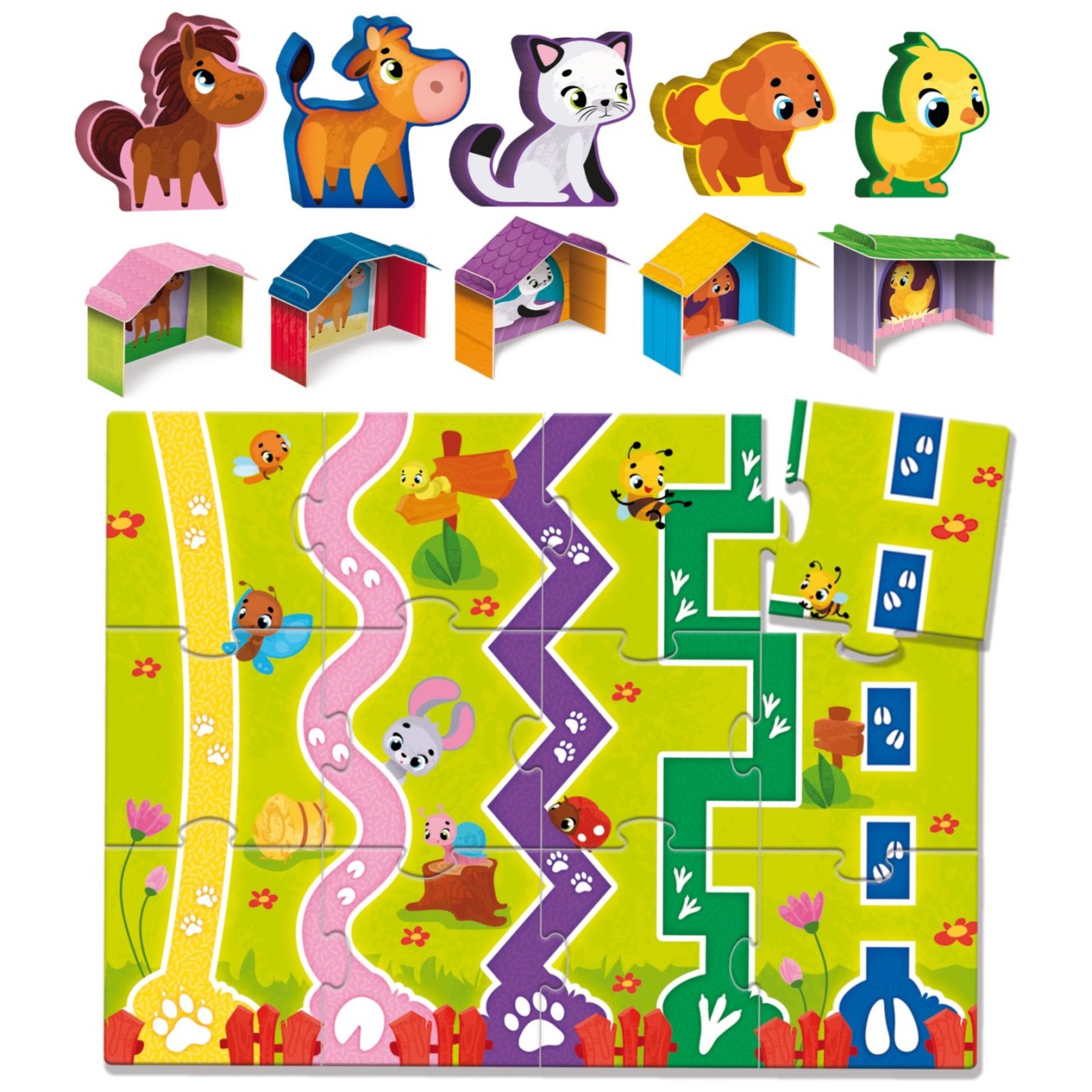 Lisciani Montesorri wood kmetija 96886