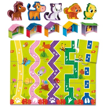 Lisciani Montesorri wood kmetija 96886