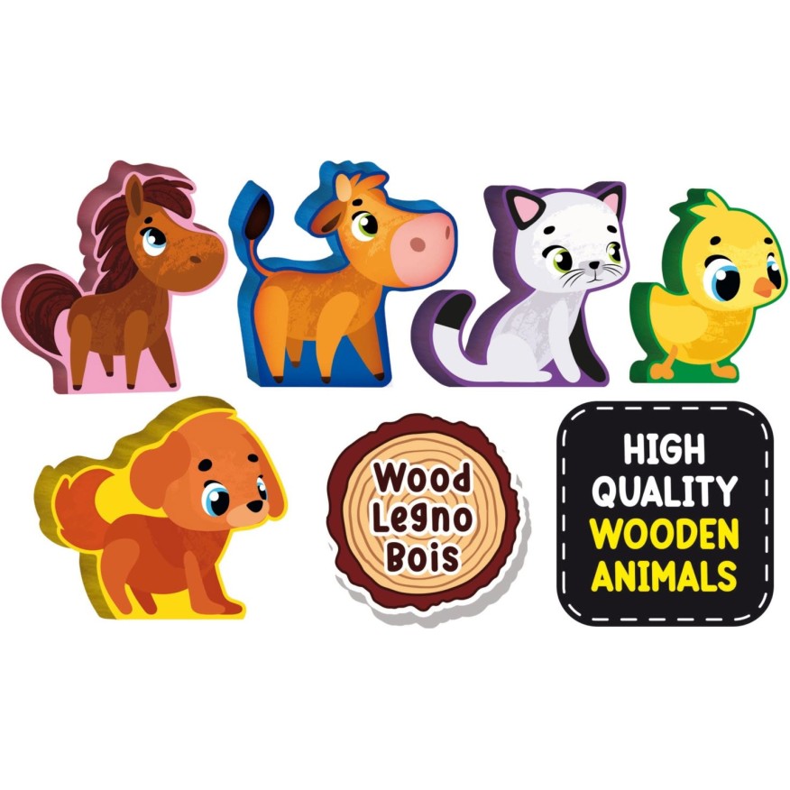 Lisciani Montesorri wood kmetija 96886