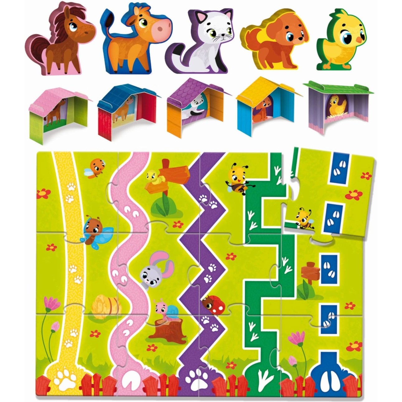 Lisciani Montesorri wood kmetija 96886