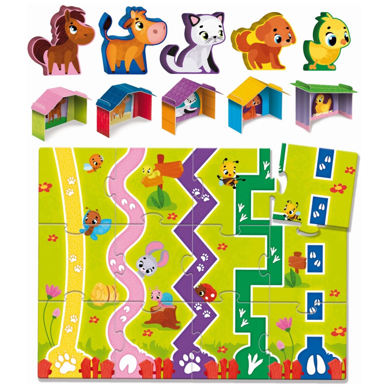 Lisciani Montesorri wood kmetija 96886