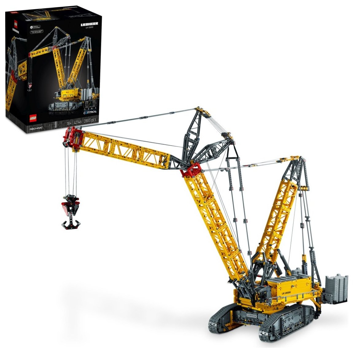 Lego kocke Technic Kran gusjeničar Liebherr LR 13000 42146 Lego kocke Technic Kran gusjeničar Liebherr LR 13000 42146