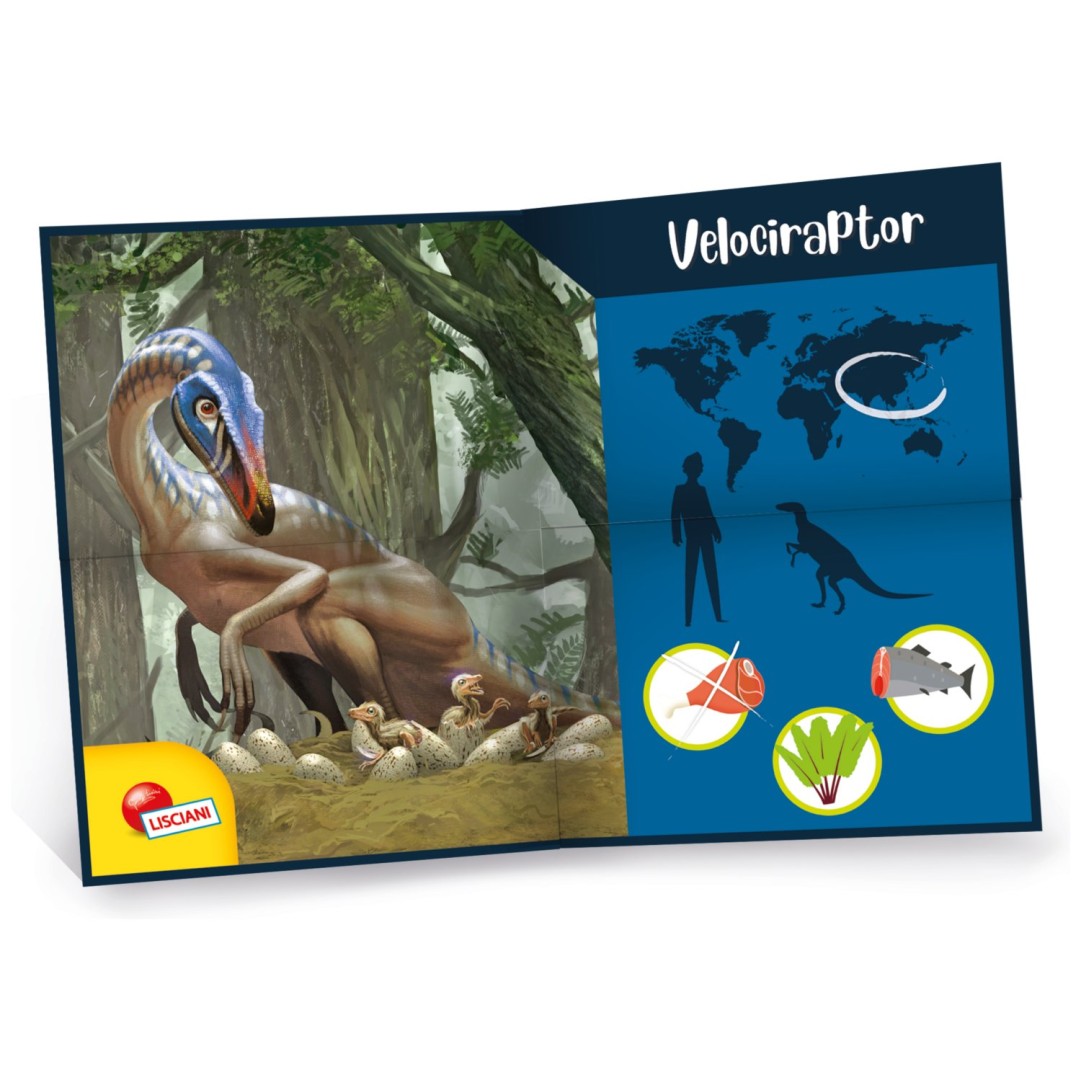 Lisciani Im a Genius set za iskopavanje velociraptora 80632 Lisciani Im a Genius set za iskopavanje velociraptora 80632