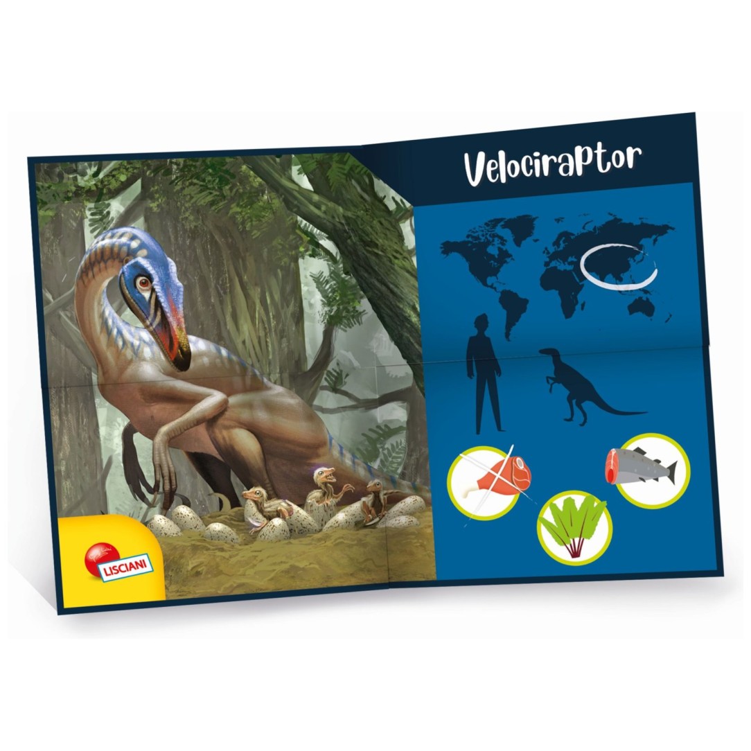 Lisciani Im a Genius set za iskopavanje velociraptora 80632 Lisciani Im a Genius set za iskopavanje velociraptora 80632