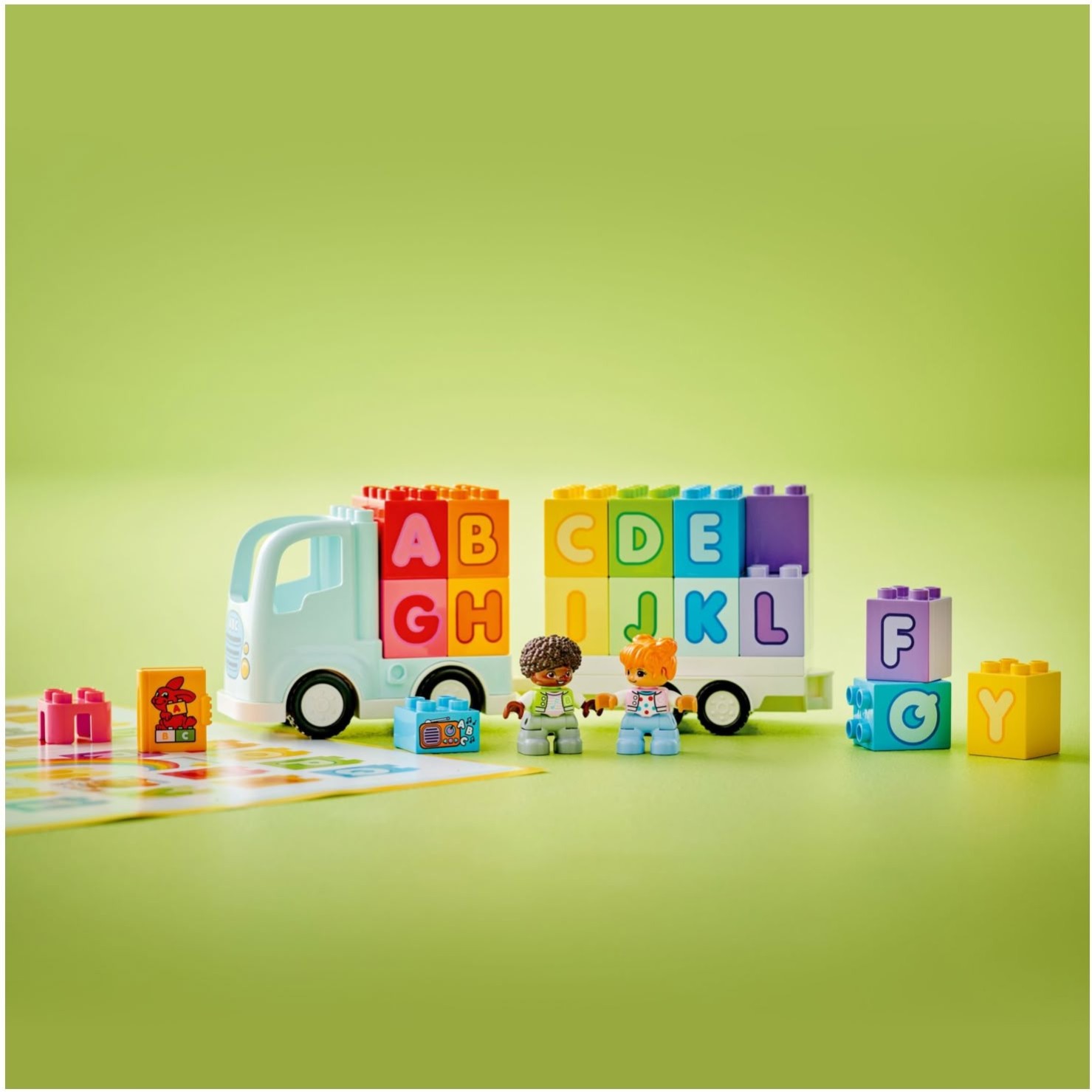 Lego kocke Duplo Kamion s abecedom 10421