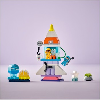 Lego kocke Duplo Dogodivščina z vesoljskim plovilom 3n1 10422