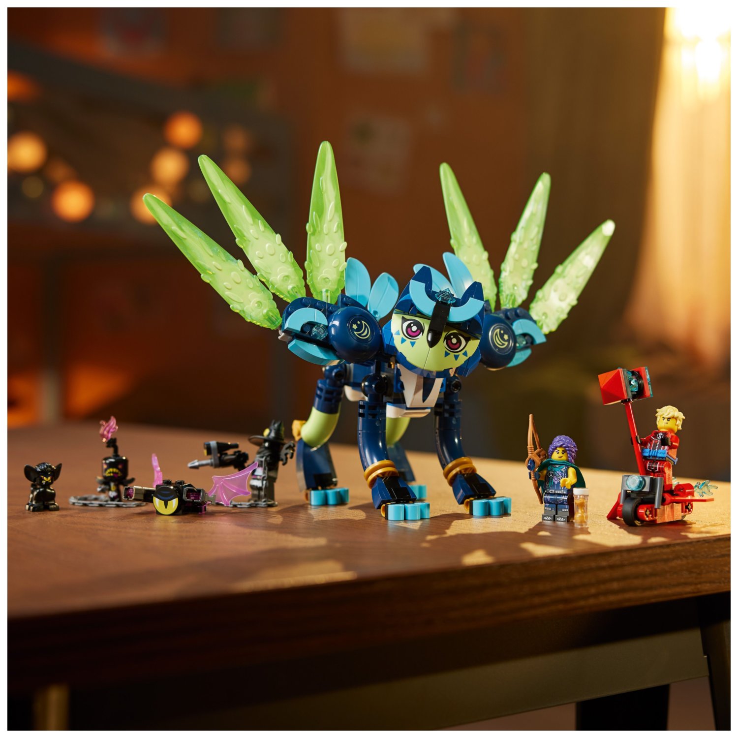 Lego kocke Dreamzzz Zoey in mačja-sova Zian 71476