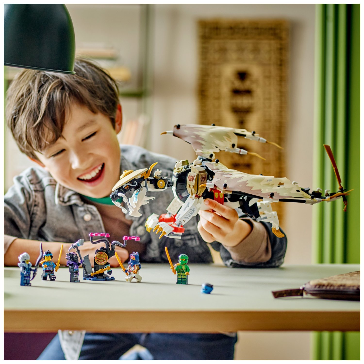 Lego kocke Ninjago Zmajski mojster Egalt 71809