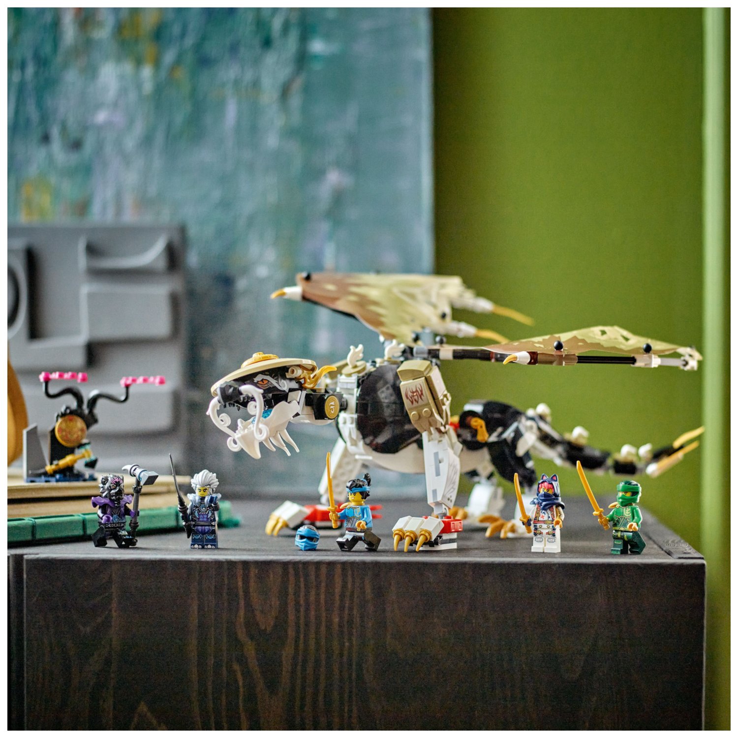 Lego kocke Ninjago Zmajski mojster Egalt 71809