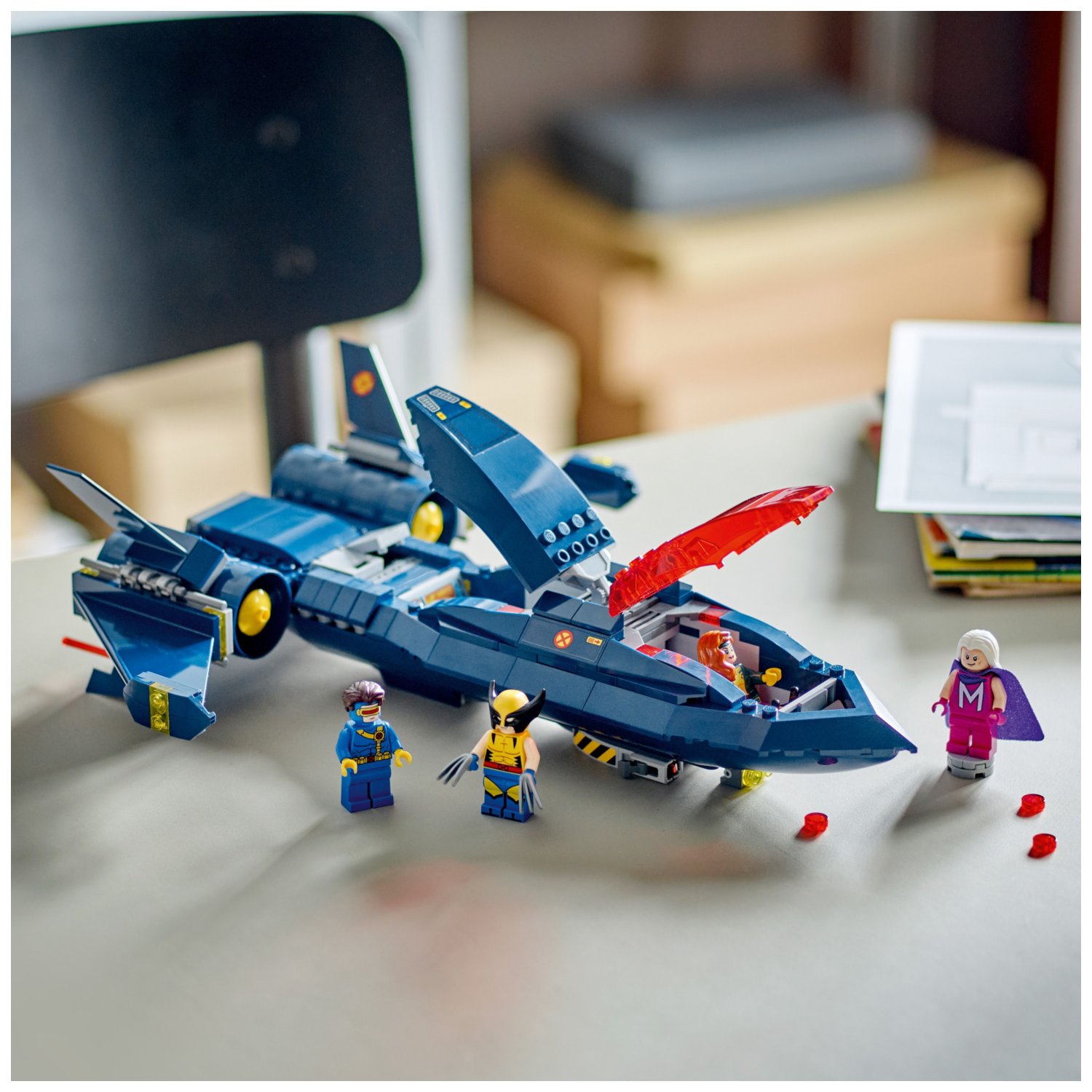 Lego kocke Super Heroes X-Men X-Jet 76281