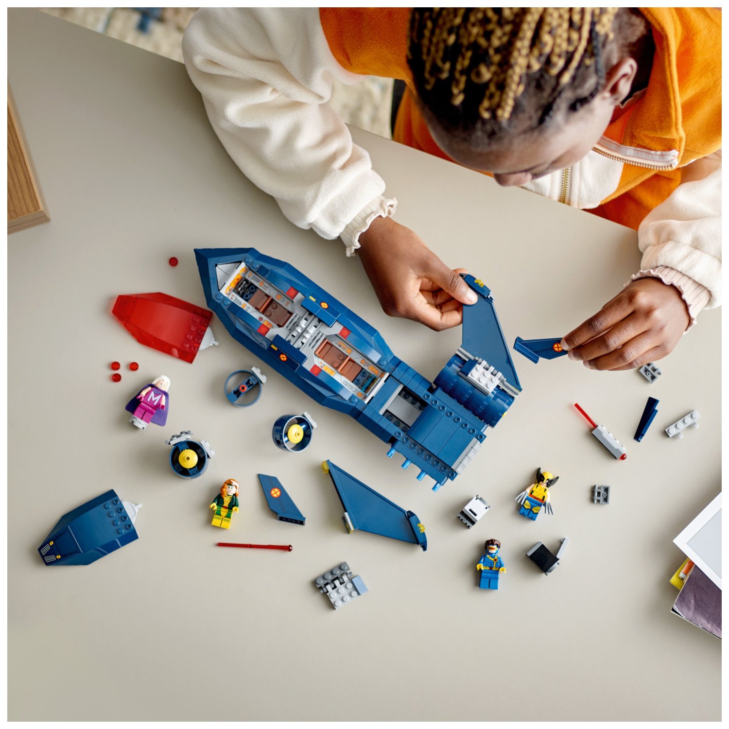 Lego kocke Super Heroes X-Men X-Jet 76281