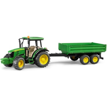 BRUDER traktor John Deere sa kiper prikolico 02108