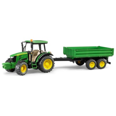 BRUDER traktor John Deere sa kiper prikolico 02108