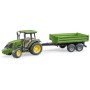 BRUDER traktor John Deere sa kiper prikolico 02108